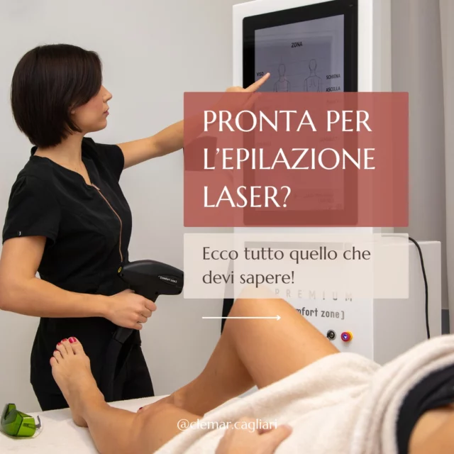 😎 Ecco tutto quello che c'è da sapere sull'epilazione laser! 

🤔 Hai altre curiosità? Prenota ora la tua consulenza gratuita! 

#Clemar è la tua pausa di benessere al centro della città ❤️

📲 351 84 86 895
🌐 www.clemarcagliari.it
📍 Via Antonio Fais, 9 - Cagliari (parallela via Dante)
⏰ Orario continuato: Mar - ven: 9:00/18:30 - Sab: 9:00/13:00

#benessere #centroestetico #massaggi #epilazione #bellezzanaturale #estetica #bellezza #relax #massaggio #manicure #wellness #pedicure #centrobenessere #estetista #lifestyle #beautiful #corpo #epilazionesopracciglia #massage #comfortzone #comfortzoneitalia #cagliaricity #skincare #clemar #clemarcagliari
